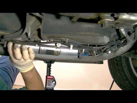 Как заменить топливный фильтр на BMW E36