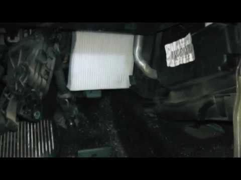 Как заменить фильтр салона на Ford Fiesta
