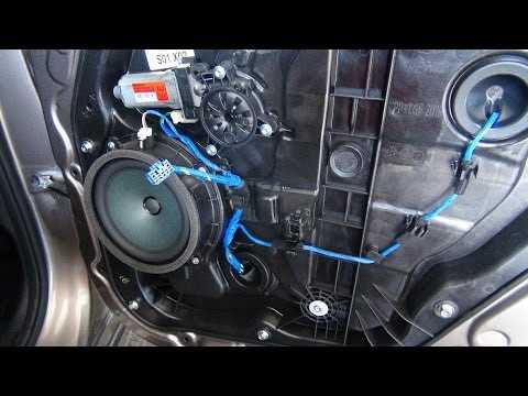 Как снять обшивку двери на Hyundai Elantra