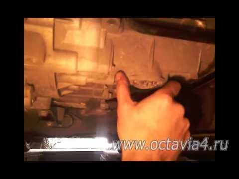 Как заменить масло в коробке передач на Skoda Octavia