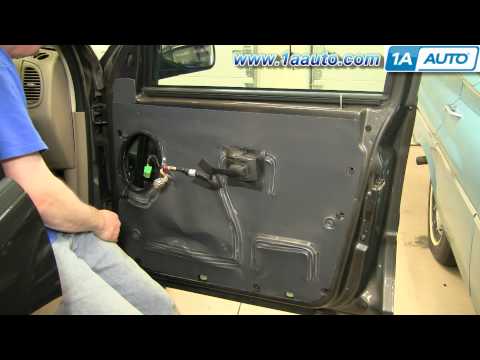 Как снять панель двери на Ford Explorer Sport 01-05