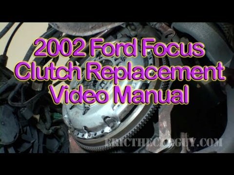 Как поменять сцепление на Ford Focus 1