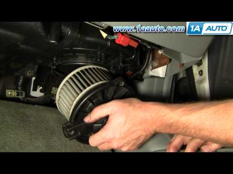 Как снять мотор печки на Honda Accord 92-06
