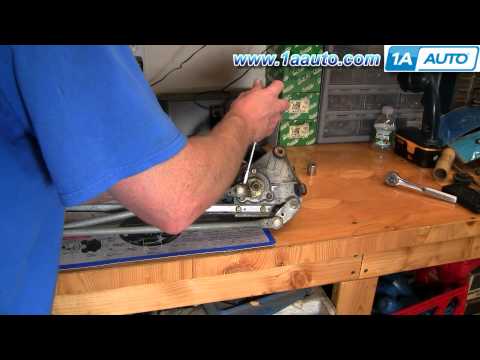 Как снять мотор дворников на Honda Accord 94-99