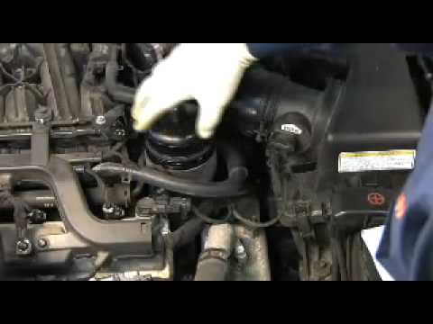 Как заменить масло в двигателе на Hyundai Sonata NF