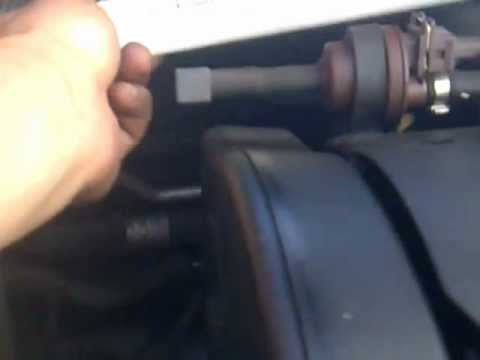 Как заменить фильтр салона на Peugeot 307