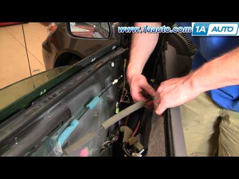 Как снять обшивку двери на Toyota Camry 02-06