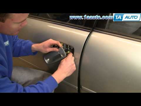 Как заменить передние наружные ручки двери на Toyota Camry 92-96