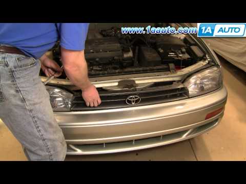 Как заменить решетку радиатора на Toyota Camry 92-94