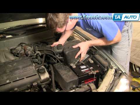 Как заменить воздушный фильтр двигателя на Toyota Camry 91-96