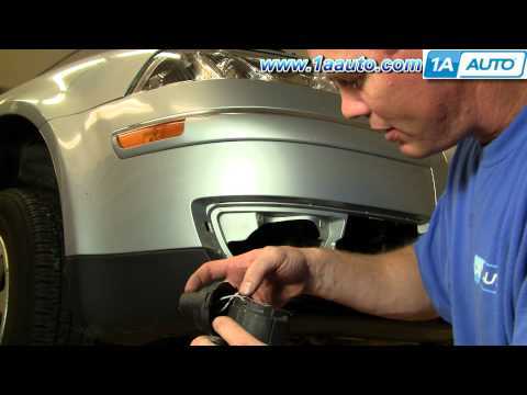 Как снять противотуманную фару на Volkswagen Passat 02-05
