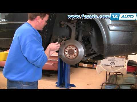 Как заменить тормозные колодки на Volkswagen Passat B5