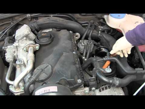 Как заменить масло в двигателе на Volkswagen Passat B5
