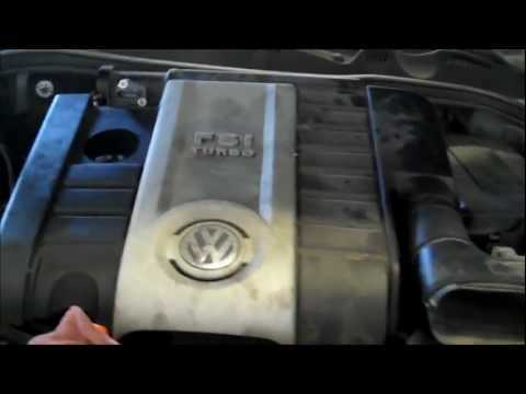 Как заменить воздушный фильтр двигателя на Volkswagen Passat B6