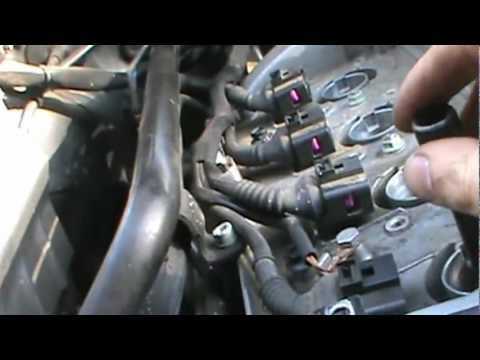 Как заменить свечи зажигания на Volkswagen Passat B5