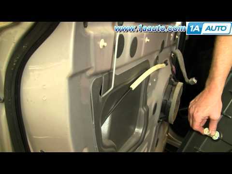 Как снять обшивку задней двери на Volvo XC90