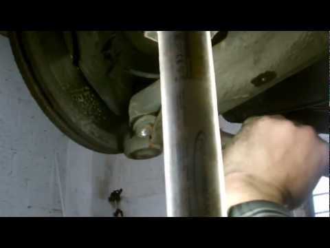 Как снять шаровую на заклепках