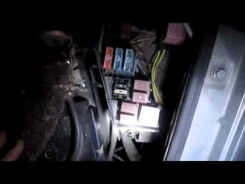 Перегоревший предохранитель