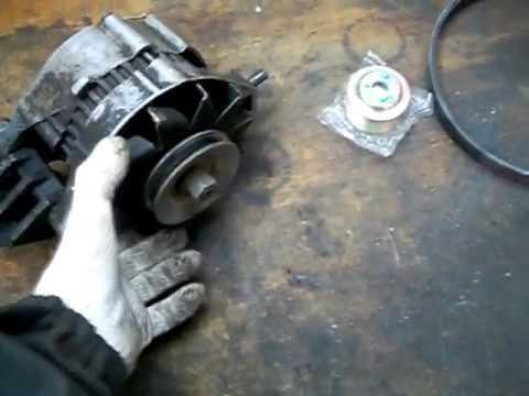 Как установить поликлиновый ремень генератора на Ваз 2108