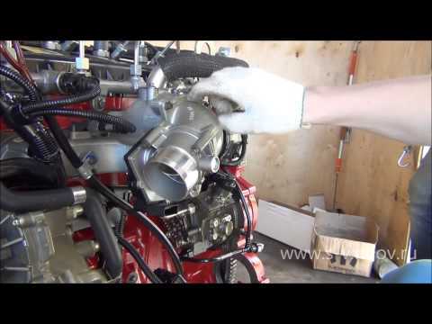 Как снять дроссель с двигателя Cummins ISF