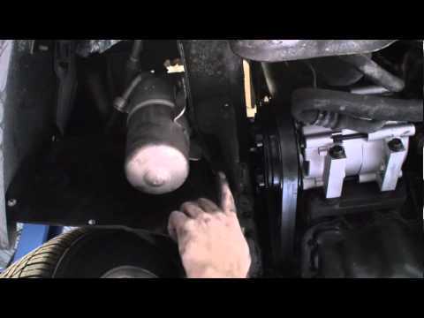 Как снять компрессор кондиционера на Ford Focus