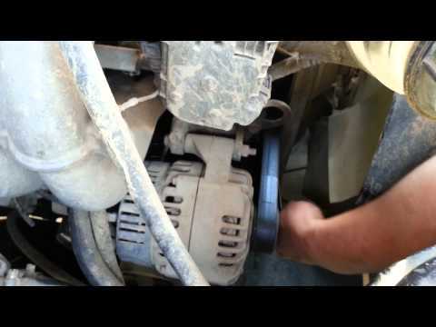 Как снять ремень генератора на УАЗ Патриот