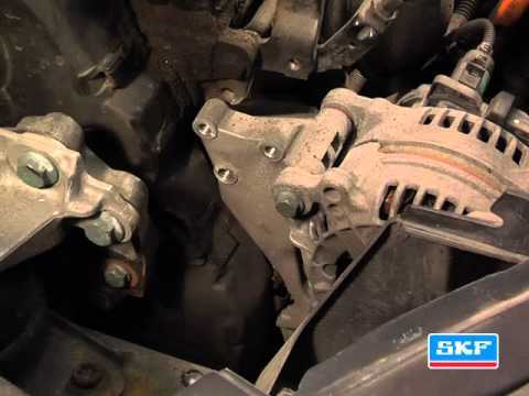 Как поменять ремень в двигателе на Volkswagen Sharan