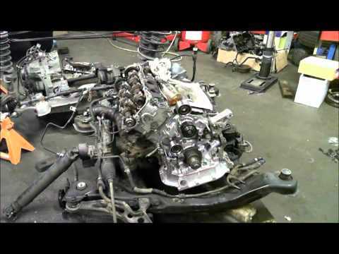 Как разобрать двигатель на LEXUS RX300