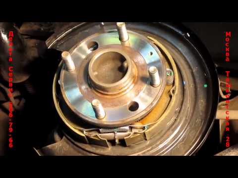 Как снять тормозной диск на Chevrolet Lacetti