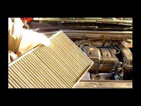 Как заменить фильтр салона на Citroen C4