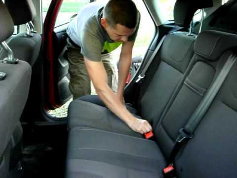Как установить детское сиденье Isofix на Ford Focus 3