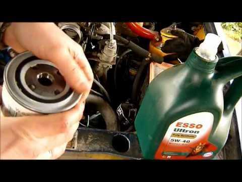 Как заменить масло в двигателе на Ford Sierra