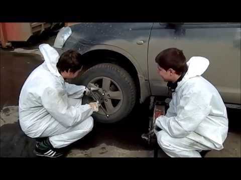 Как заменить тормозные колодки на Nissan Qashqai