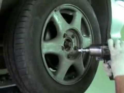 Как заменить подшипник передней ступицы на Opel Sintra