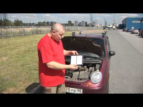 Как заменить фильтр двигателя на Daewoo Matiz