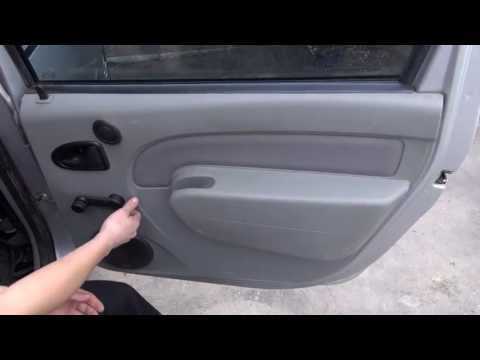 Как снять обшивку двери на Renault Logan