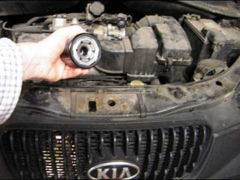 Как заменить масло в двигателе на Kia Picanto