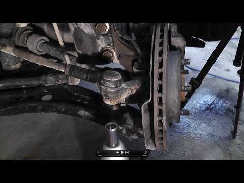 Как заменить рулевой наконечник на Suzuki SX4