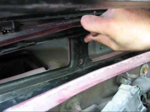 Как заменить фильтр салона на Jeep Grand Cherokee 1999