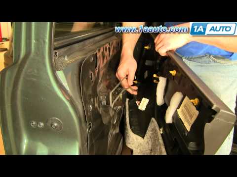 Как снять обшивку двери на Jeep Grand Cherokee 99-04