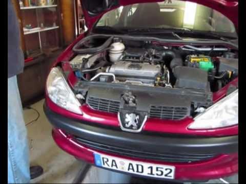 Как заменить ремень ГРМ на Peugeot 206