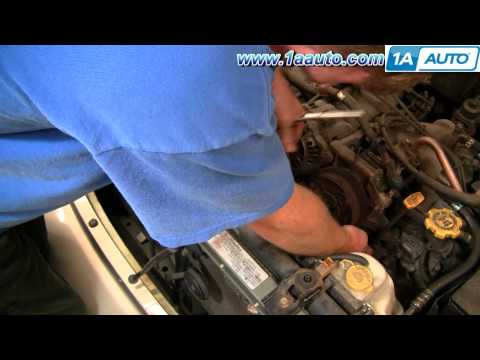 Как заменить ремни двигателя на Subaru Outback