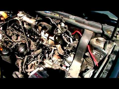 Как заменять двигатель на Volkswagen Golf 4 1.9 TDI