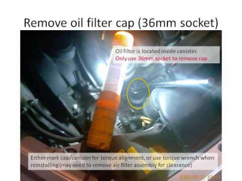 Как заменить масло в двигателе на Volvo S40 2