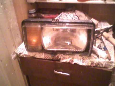 Как поменять стекло в фаре на Ваз 2107