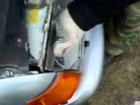 Как снять переднюю фару на Ваз 2113