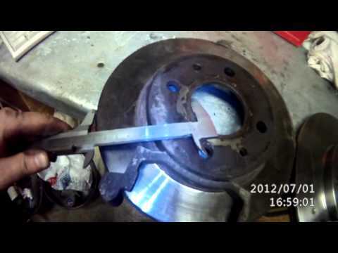 Как поменять тормозные диски и шланги на Лада Калина